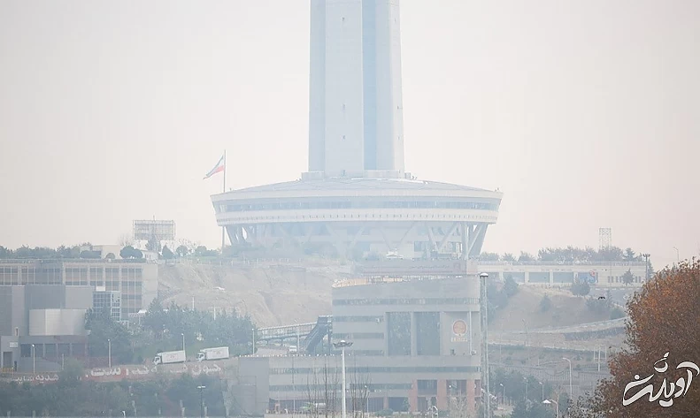 (تصاویر) شرایط ناسالم هوای تهران